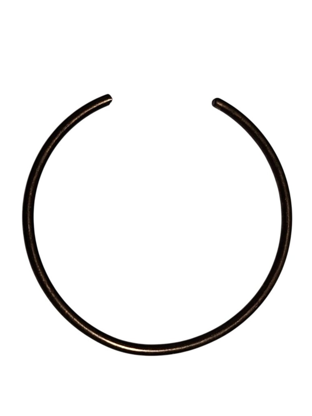 Simple Bronze Open Cuff Bracelet Minimalist Classic Fashion Jewelry Women